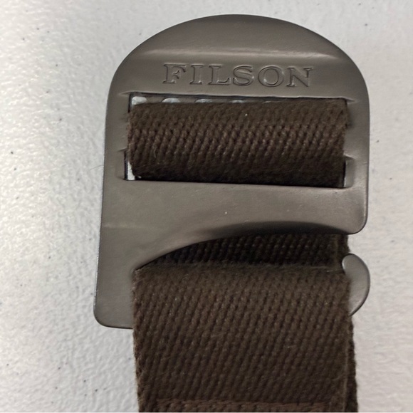FILSON Togiak Adjustable Belt Brown - Picture 3 of 8